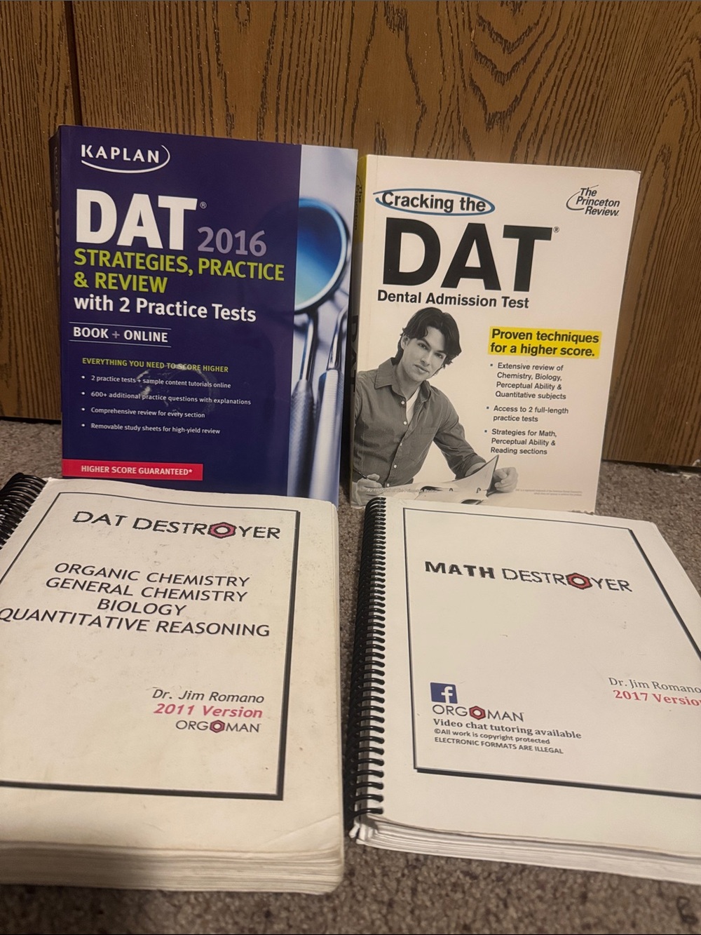 DAT books!